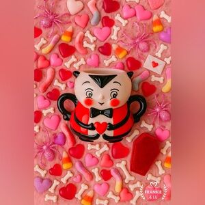 Johanna Parker Red Spider Mug – NWT | Magenta Collection | Valentine & Halloween